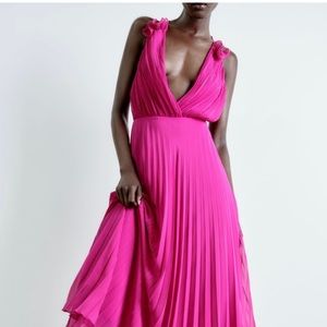 Fuchsia Zara Maxi dress